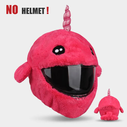 2025 New Funny Motorcycle Helmet Cover, Full Helmet Christmas Cap Gift, Personalized Motorbike Crash Case