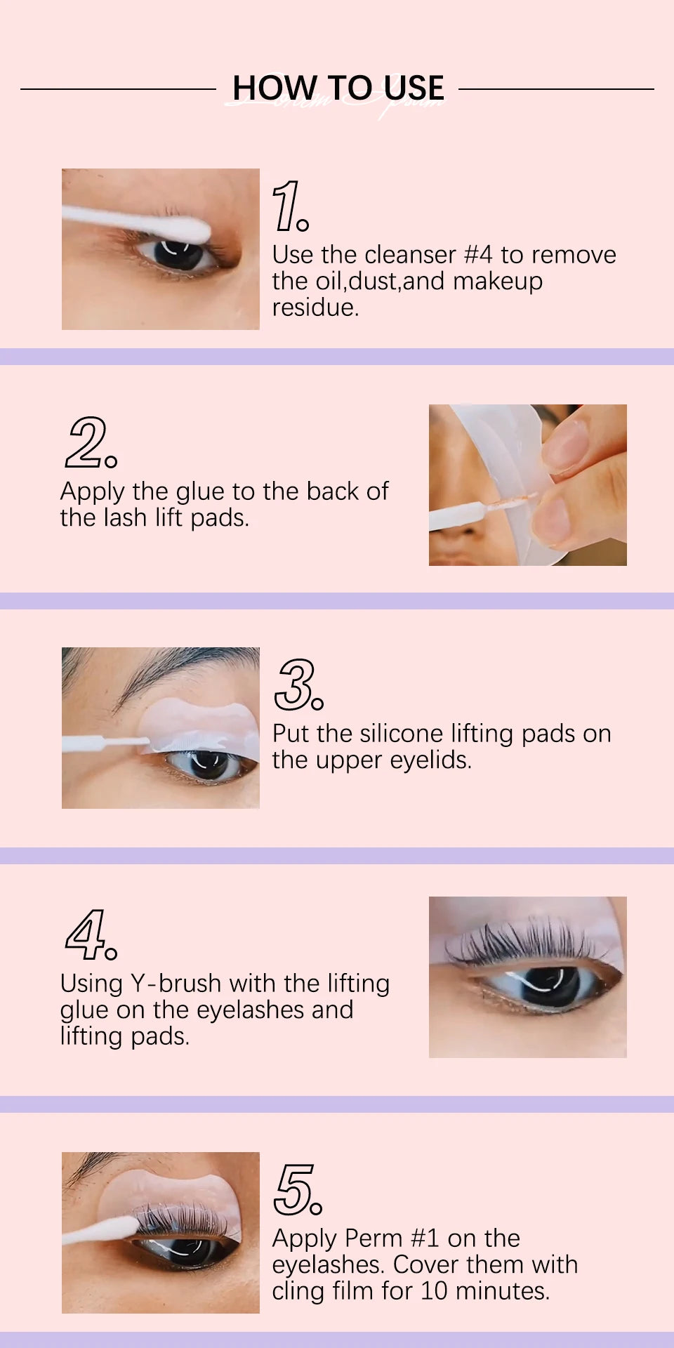 New Lash Lift Kit – Long-Lasting Eyelash Perming Lotion, Fixation Glue, Curly Lash Treatment, Professional Beauty Kit for Salon & Home Use