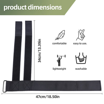 Ankle Weights for Dumbbell Foot Strap Workout - Tibialis Trainer for Knee Raises, Hamstring Lift, Calves, Shins - Fitness Equipment