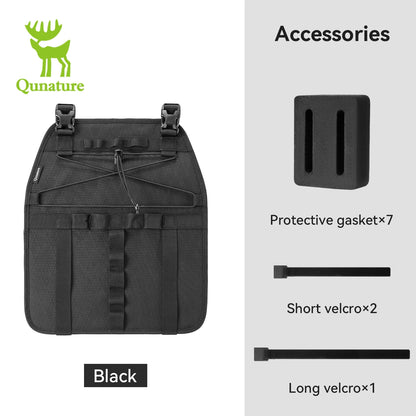 Qunature Bikepacking Bike Bag - Fully Waterproof MTB & Road Bicycle Rack Storage Bag