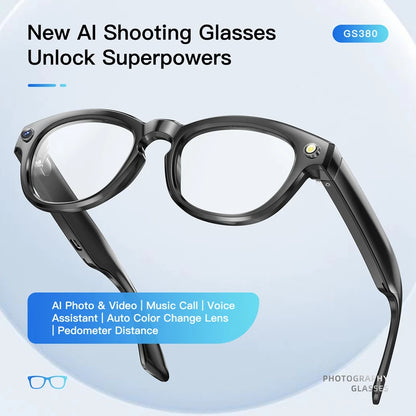 Xiaomi AI Smart Glasses – 200MP Bluetooth Camera Glasses with Music, Calls, Object Recognition & AI Translation