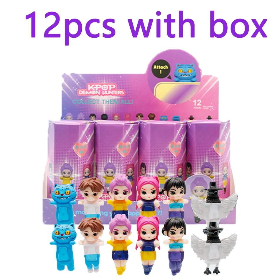 2025 K-Pop Demon Hunters Blind Box Figure – Anime Doll Ornament & Collectible Gift for Fans