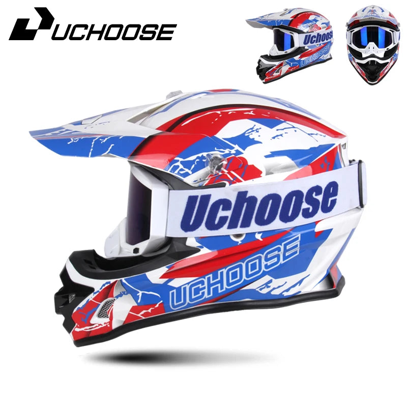 DOT Adult Motocross Helmet – Classic Off-Road Racing Casco for Men & Women, Enduro & Downhill Kask