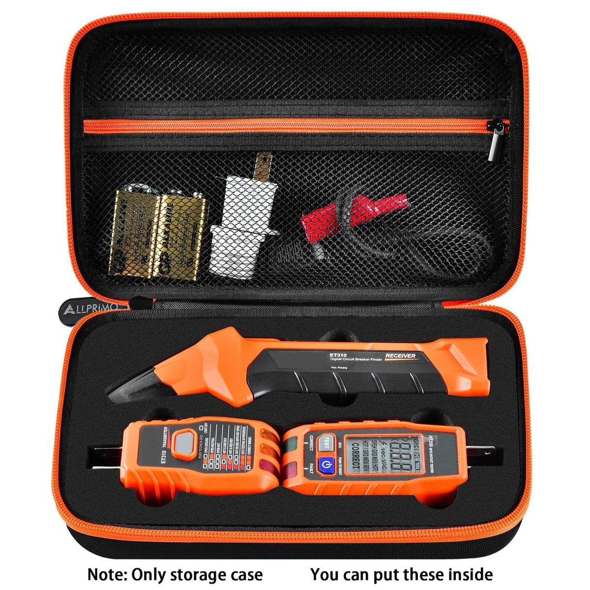 Klein Circuit Breaker Finder Storage Case - Protective Box for Outlet Repair Kit & GFCI Tester
