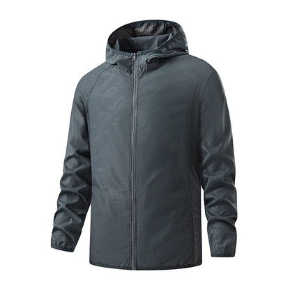 LNGXO Waterproof Hiking Jackets – Sun Protection, Windbreaker, Camping & Climbing Rain Coat, Unisex Portable Outdoor Wear