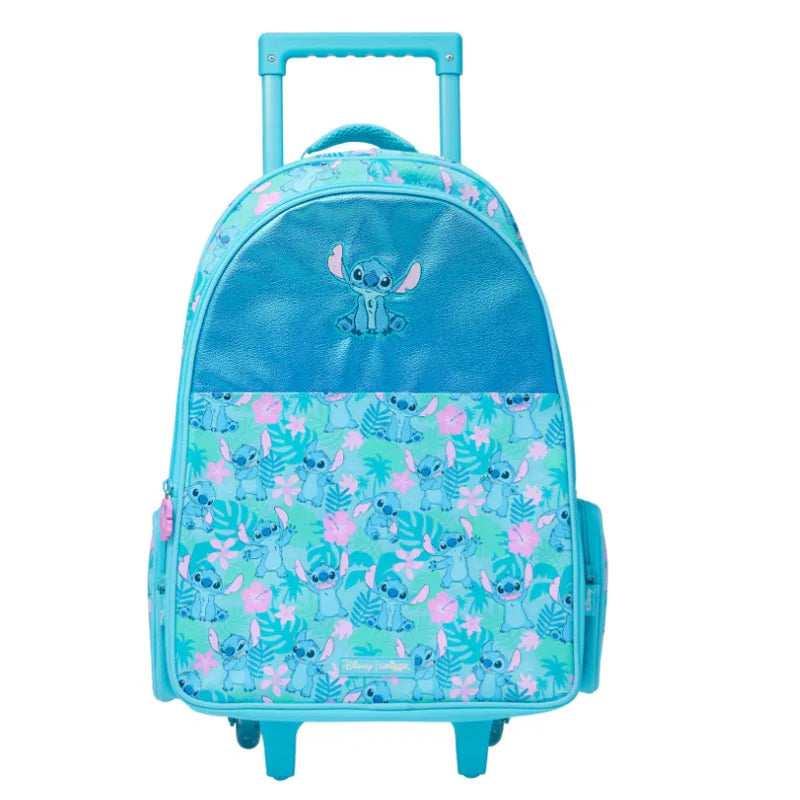 7PCS Genuine Australia Stitch Kawaii Set — Children’s School Backpack, Lunch Bag & Water Cup, Double Shoulder Bag for Girls, Gift Set