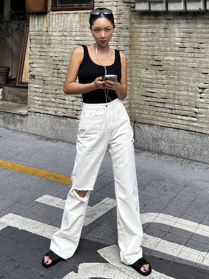 Women’s Camisole Tank Top – Soft Knit Sleeveless Summer Shirt, Tight & Sexy Outerwear Layer