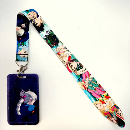 Anime Lanyard Keychain – Animated Mobile Phone & ID Card Holder, DIY Jewelry Accessory Wholesale