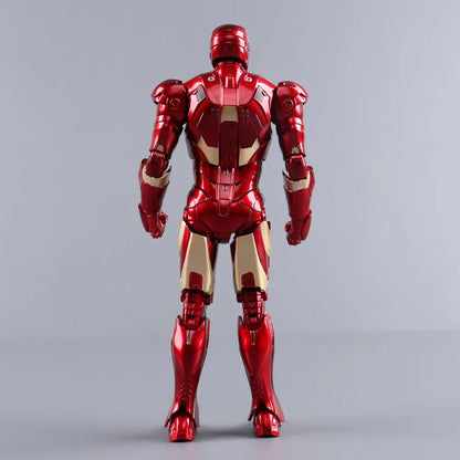 ZD Toys 7" Iron Man Action Figures – Joint Movable MK1 to MK50 Movie Collectible Dolls