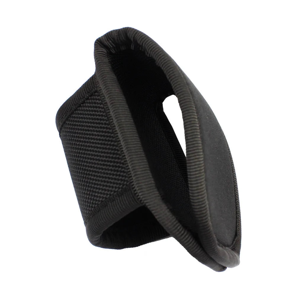 Tactical Flashlight Holster - Portable LED Torch Pouch with Molle Belt Carry Case for Hunting Camping Tools