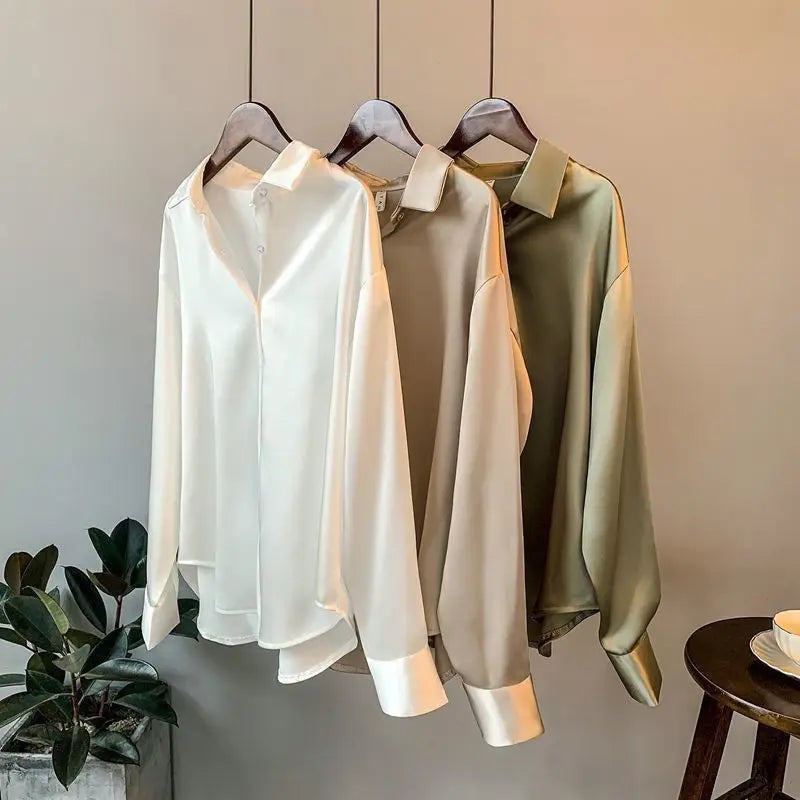 Woman's Autumn Winter Knitted Sweater Cardigan - Korean Style Long Sleeve Lapel Button Elegance - Sweet Casual Coat