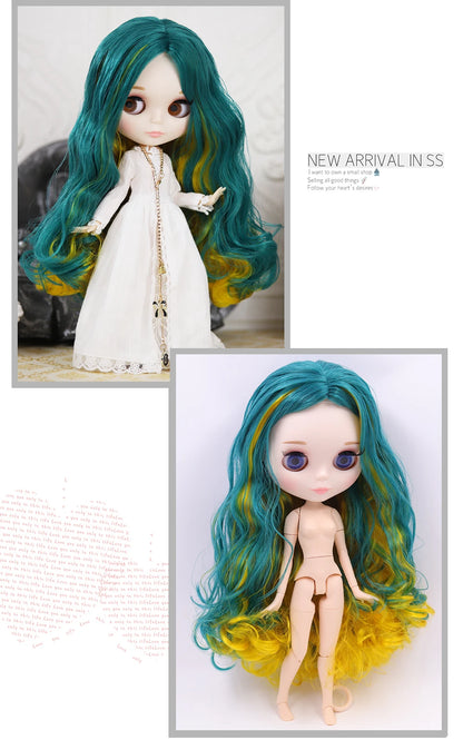 ICY DBS Blythe Doll 1/6 BJD Jointed Body — 30cm White Skin Anime Doll with Shiny & Matte Face, Special Price Gift Toy
