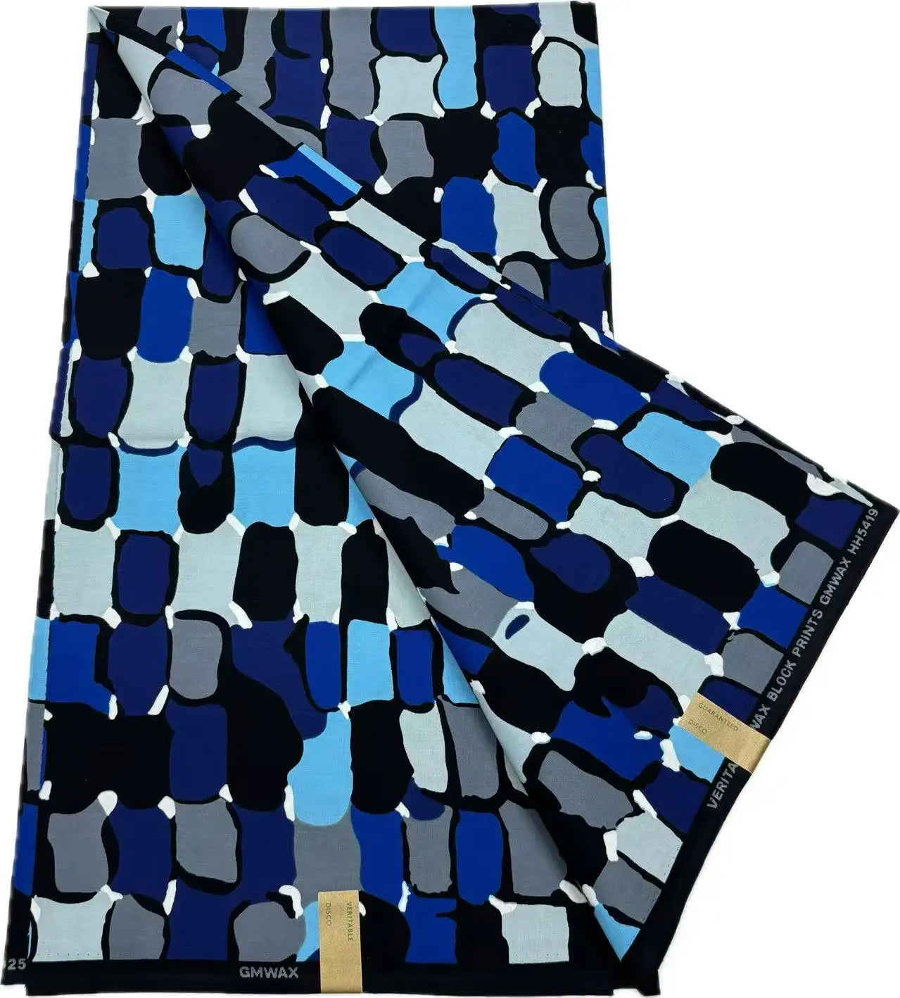100% Cotton African Ankara Wax Fabric - Soft Real Wax Print for Dresses