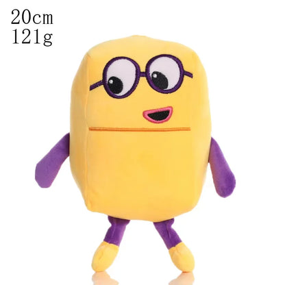 Children’s Educational Animation Digital Building Blocks Toy – Math Plush Doll Game, Birthday Gift