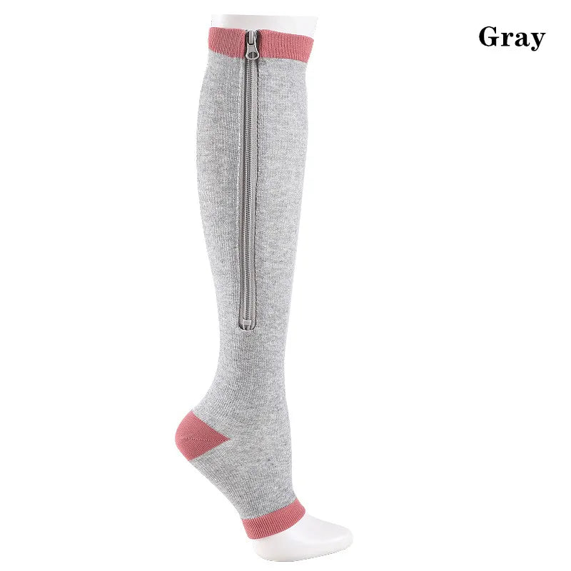 S-XXL Compression Socks - Medical Support Stockings for Nurses, Doctors, Golf, Sports & Varicose Vein Relief