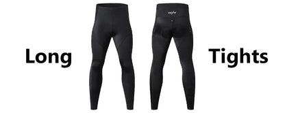 Ykywbike Men's Cycling Bib Shorts – Padded Quick-Dry Bike Tights for 6-Hour Rides, Outdoor Cycling Clothing