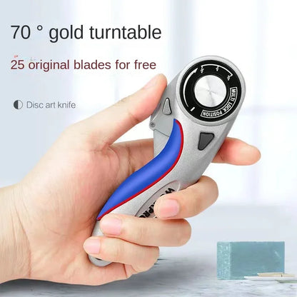 Folding Electrician Utility Knife - Heavy-Duty Cable Stripping, Carpet & Wallpaper Cutting Tool