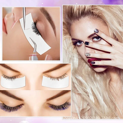 110 Pcs Micro Foam Eyepad | Painless Lash Supplies & Under Eyelash Tape | Easy-Remove PE Foam Eye Patch Stickers