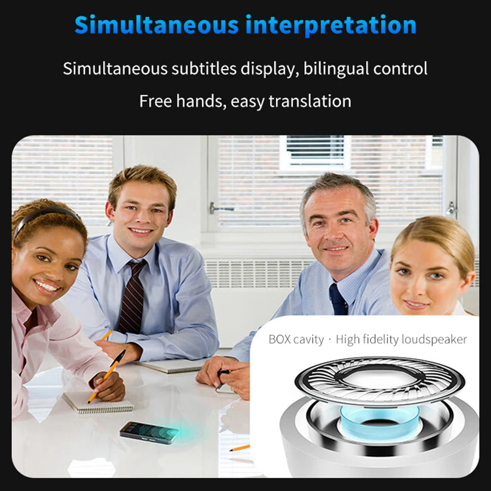S80 Pro Portable Language Translator – 138 Languages, Voice Translation & 16 Offline Modes with ChatGPT Function