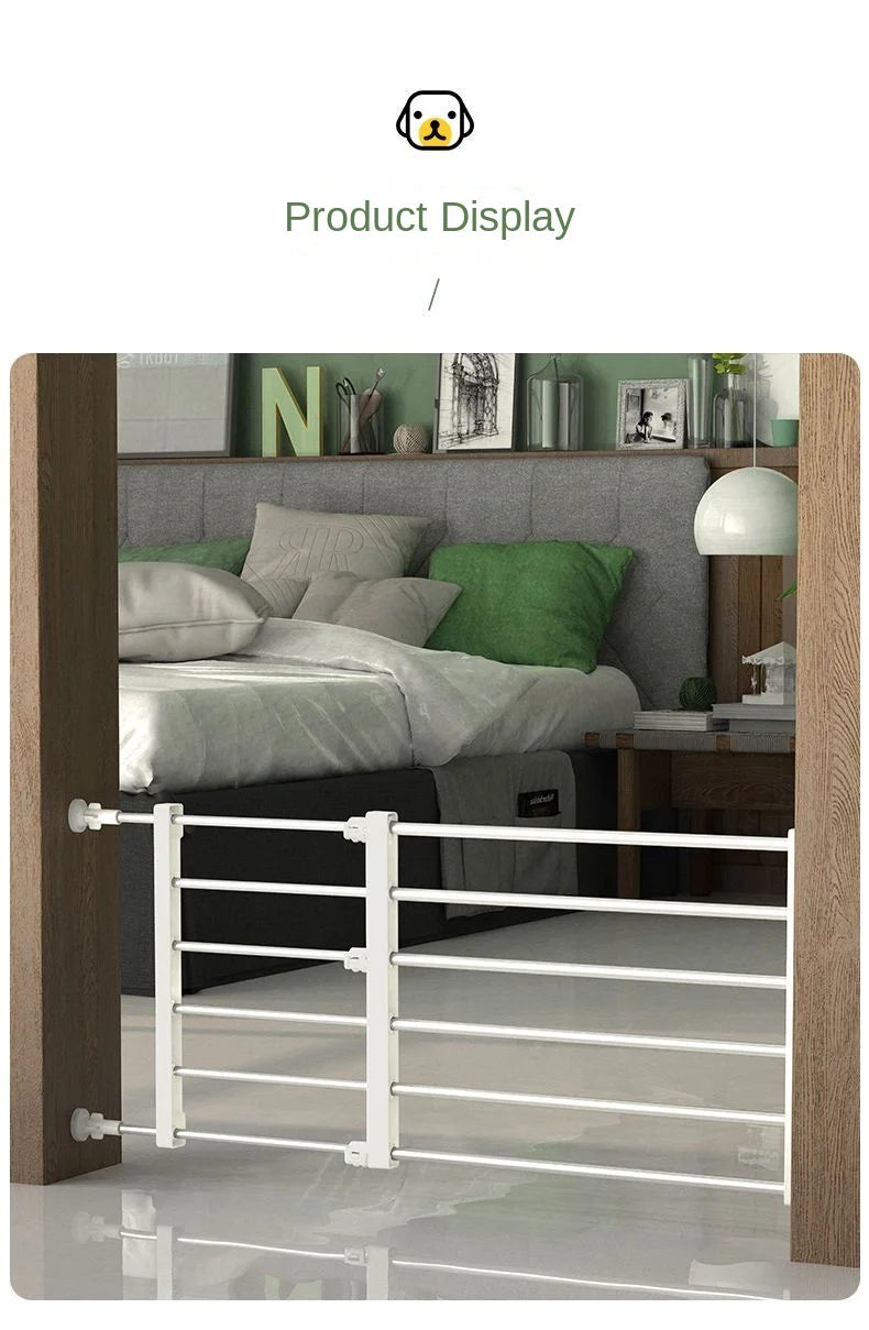 Pet Fence Barrier Gate — Indoor Safety Fence for Small & Medium Dogs, Prevents Pets from Entering Rooms