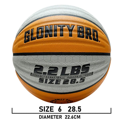 Heavy Weighted Basketball 28.5"/29.5" – Non-Slip Training Ball for Dribbling, Passing & Rebounding
