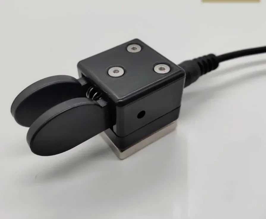 Mini Dual Paddle Key Morse Key - CW Key with Automatic Base and Magnetic Adsorption for Shortwave Radio