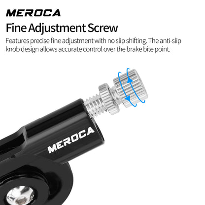 MEROCA Bicycle V Brake Stroke Converter - CNC Aluminum Micro Adjuster for Road & Folding Bikes