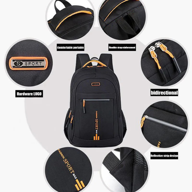 Ladies’ Korean-Style Backpack – Large Capacity Student School & Travel Bag