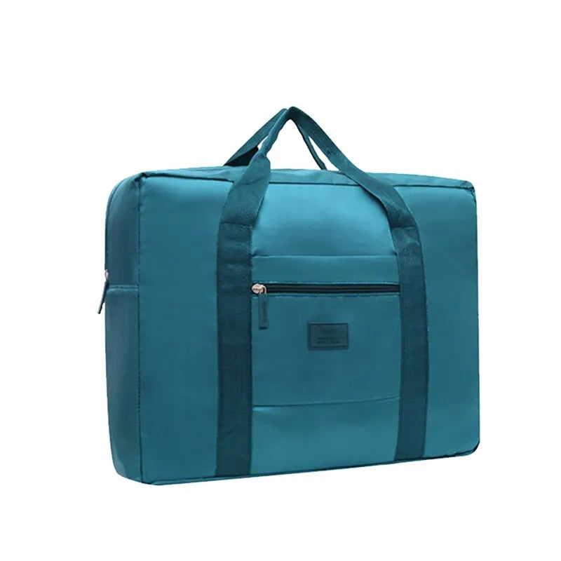 Fashion Foldable Travel Duffel Bag — Lightweight Weekender Tote for Men & Women, Carry-On Luggage Bag