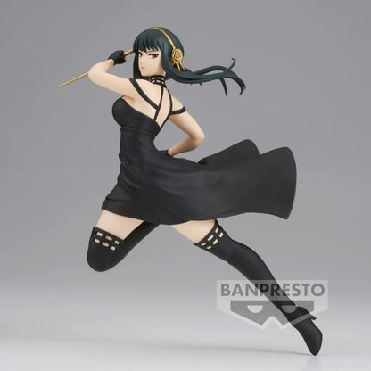 Original BANPRESTO Vibration Stars Loid & Yor Forger Figures – SPYxFAMILY Anime Model, Genuine Boxed Toy
