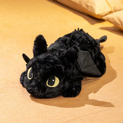 55/70cm Cute Dragon Plush Stuffed Toy – Soft Anime Cartoon Pillow Cushion for Kids Sofa, Bed, Christmas & Birthday Gift