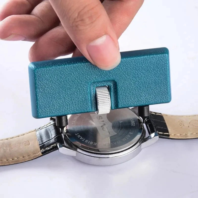 Adjustable Watch Opener Back Case Tool – Press, Closer, Remover, Wrench, Screw Wrench Repair Kit & Watch Battery Remover