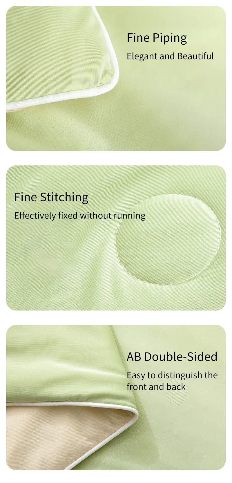 High-Quality Cooling Blanket – Smooth Air-Conditioning Comforter, Lightweight Summer Quilt with Double-Sided Cooling Fabric