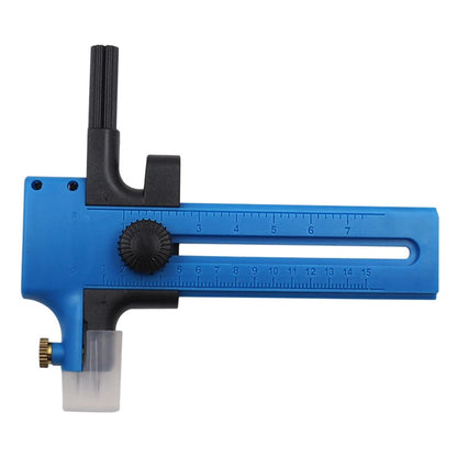 Adjustable Circle Cutter Tool – Circular Cutting Tool for Fabric, Paper & Scrapbooking DIY Crafts (1/2 PCS) Precision Art Cutter