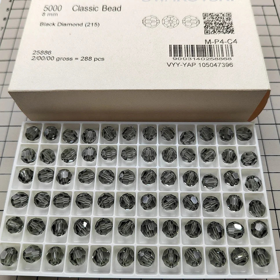 Genuine Austrian Crystal Round Beads - Timeless Rhinestone Spacer Beads for DIY Jewelry Making