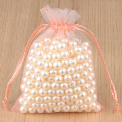 100pcs Organza Gift Bags – 7×9, 9×12, 10×15, 13×18cm Wedding & Jewelry Pouches