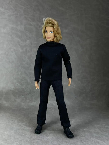 30cm Male Anime Doll Clothes – 1/6 BJD Fashion Casual Suit for KEN Dolls, DIY Reborn Toy Accessories & Gifts