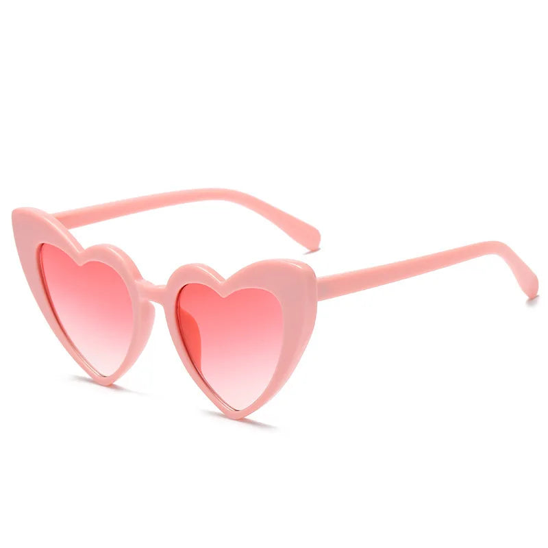 Women’s Fashion Heart-Shaped Glasses Watch - Nighttime Light Diffraction to Heart Shape, Stylish Female Sunglasses