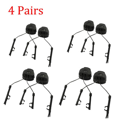 Tactical Headset Bracket – Ops Core Helmet ARC Rail Adapter Set for Comtac II Series Military Noise Cancelling Headset