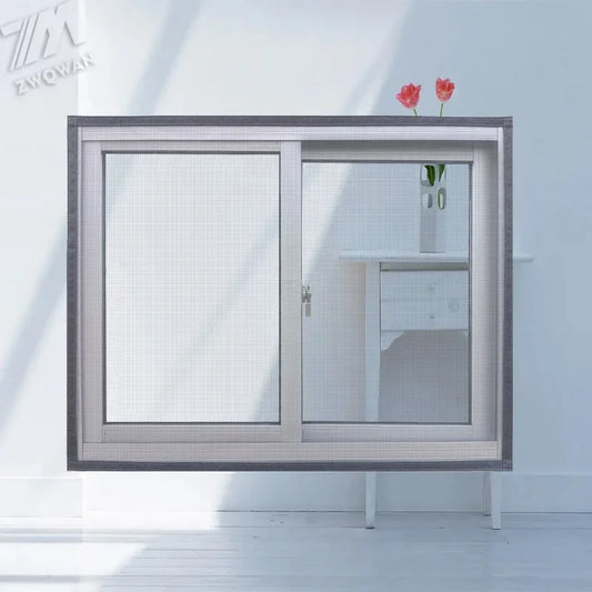 Customizable Mosquito Screens - Self-Adhesive Invisible Insect Netting for Doors and Windows, Easy-Install Bug Protection