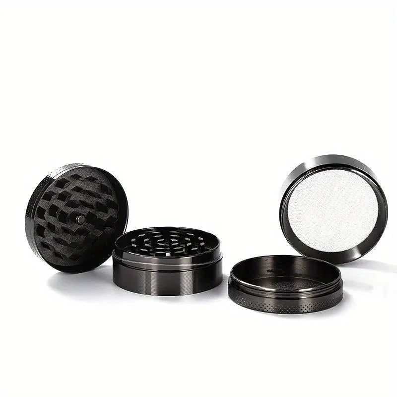 40mm 4-Layer Metal Herb Grinder – Spice & Tobacco Crusher Shredder for Smoking Accessories