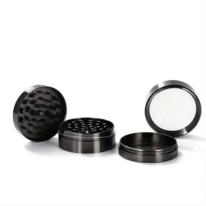 40mm 4-Layer Metal Herb Grinder – Spice & Tobacco Crusher Shredder for Smoking Accessories