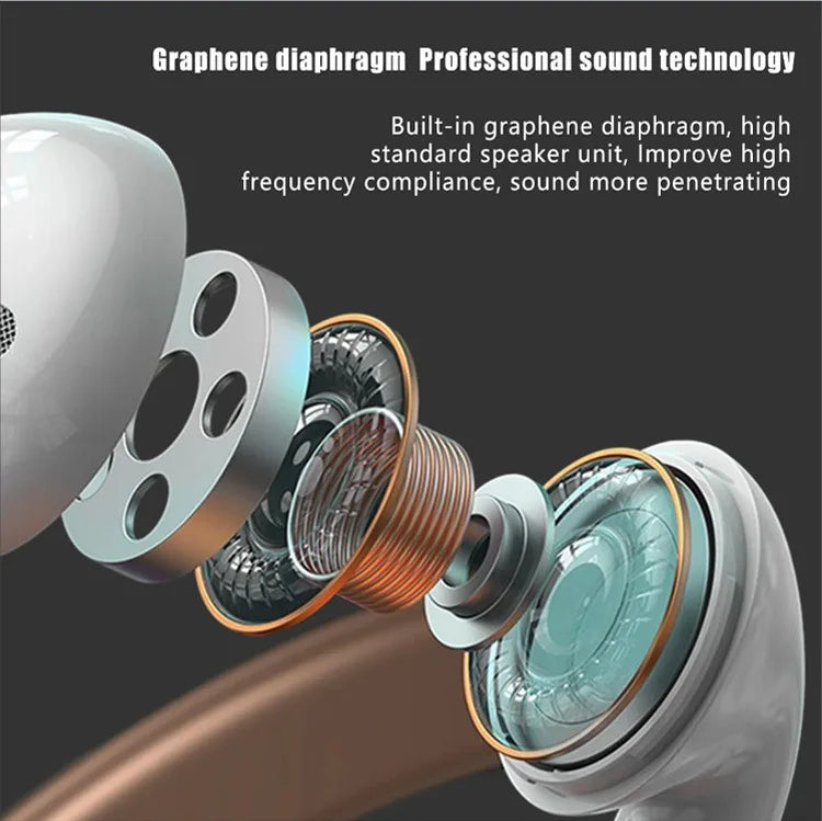 Original BOSEBYE Ari Pro 2 True Wireless Earphones - Bluetooth 5.0 Stereo Sound, Sports Earbuds with Mic for Android and iOS
