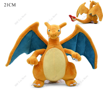 Pokémon Plush Toy Set Shiny Gyarados Charizard Mega Rayquaza Lucario Ho-Oh Zorua Butterfree Anime Stuffed Animals Kids Christmas Gift Plushies