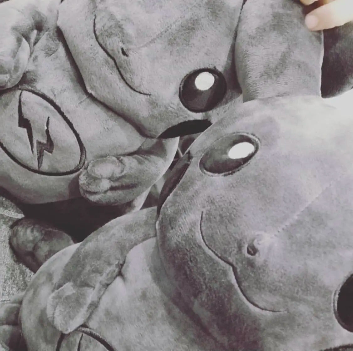 30cm Dark Pikachu Plush — Pokémon X Fragment Anime Kawaii Pop Doll, Pillow & Birthday Gift