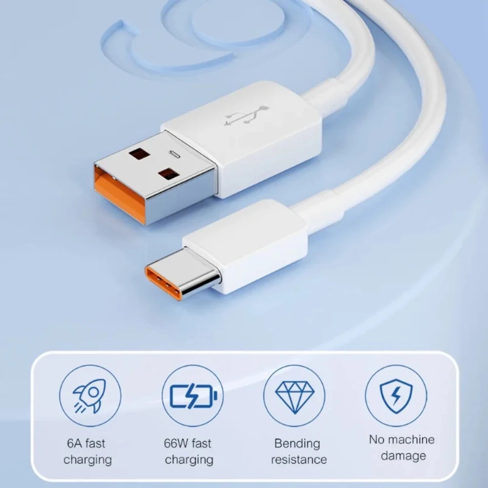 NNBILI 2024 New 6A Extra Long 1M-14M USB Micro/Type C Fast Data Cable – Compatible with Xiaomi, Huawei, PS4/5, VR & Android Phones
