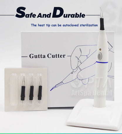 Dental Endo Gutta Percha Cutter with 4 Tips – Teeth Whitening & Oral Hygiene Dental Equipment