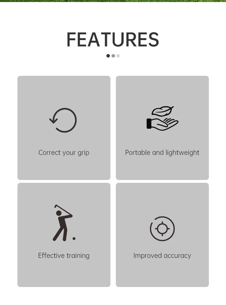 Golf Smart Ball Swing Trainer – Portable Training Aid for Posture Correction & Beginner Practice