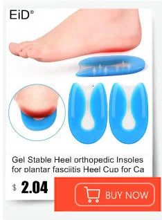 EiD Magnetic Therapy Foot Insoles – Soft Acupressure Sports Cushion for Men & Women