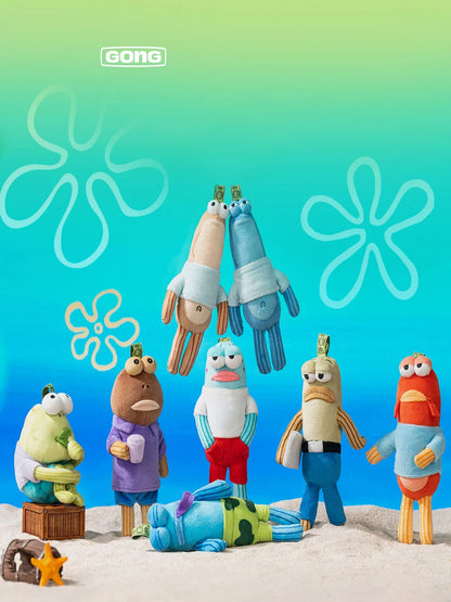 Genuine Fish Buddies Series Blind Box Toys — Funny Ocean Figures & Cartoon Dolls for Kids